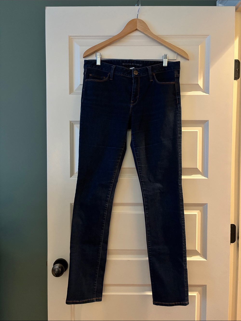 Banana Republic Dark Indigo Skinny Jeans